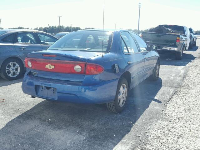 1G1JC52F057172773 - 2005 CHEVROLET CAVALIER BLUE photo 3