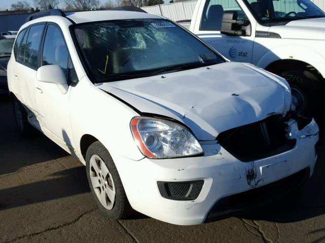 KNAFG528497257654 - 2009 KIA RONDO BASE WHITE photo 1