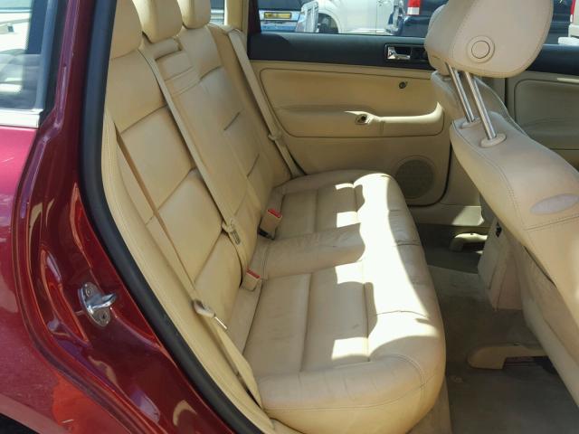 WVWRH63B11P129406 - 2001 VOLKSWAGEN PASSAT GLX 勃艮第红 照片 6