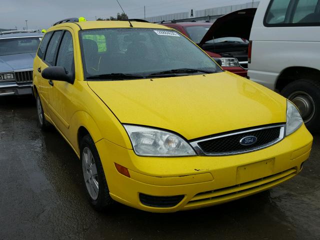1FAFP36N26W183200 - 2006 FORD FOCUS ZXW YELLOW photo 1