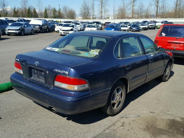 4T1BF12B0VU165389 - 1997 TOYOTA AVALON XL BLUE photo 4