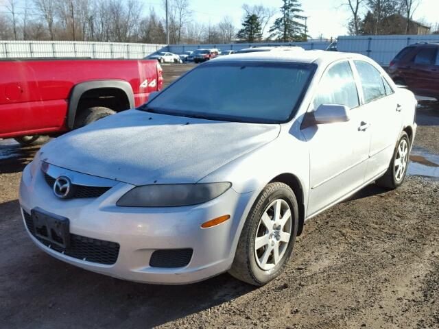 1YVHP80C565M02562 - 2006 MAZDA 6 I SILVER photo 2