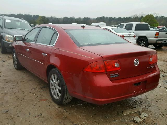 1G4HD57248U111985 - 2008 BUICK LUCERNE CX RED photo 3