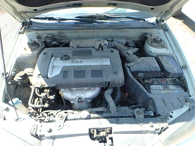 KMHDN46D14U729090 - 2004 HYUNDAI ELANTRA GL GRAY photo 7