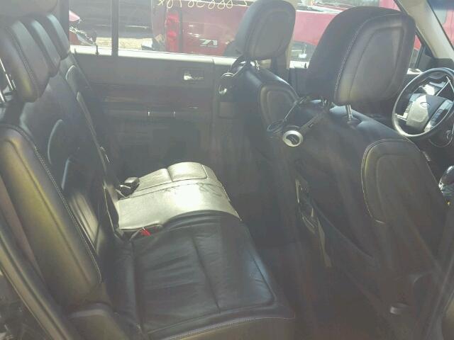 2FMHK6CC1ABA99557 - 2010 FORD FLEX SEL შავი ფოტო 6