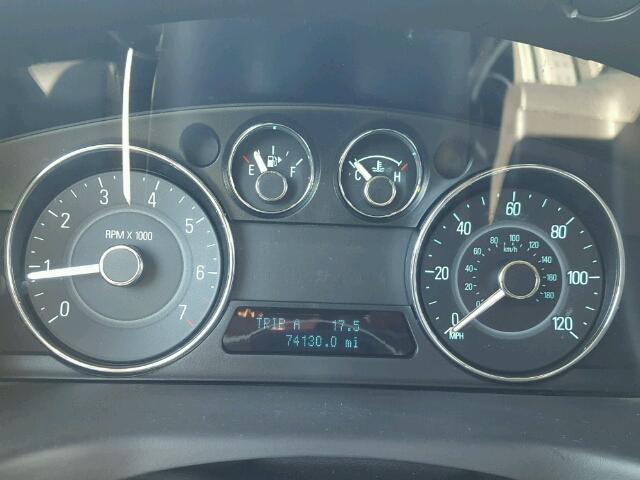 2FMHK6CC1ABA99557 - 2010 FORD FLEX SEL შავი ფოტო 8