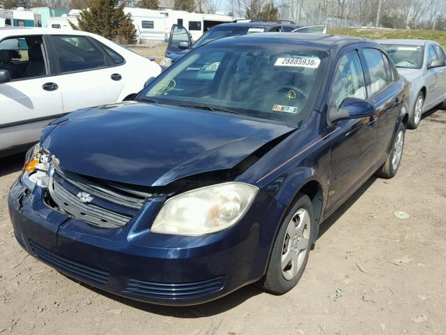 1G1AL58F187246911 - 2008 CHEVROLET COBALT LT BLUE photo 2