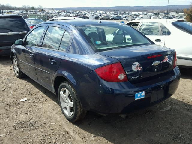 1G1AL58F187246911 - 2008 CHEVROLET COBALT LT BLUE photo 3