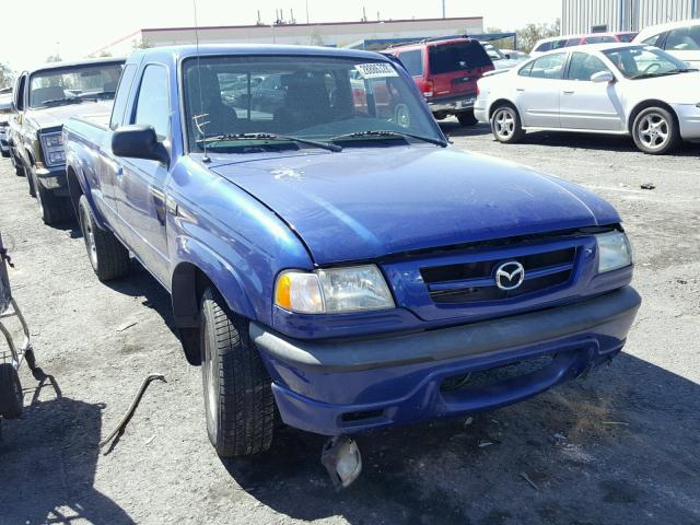 4F4YR16U44TM03077 - 2004 MAZDA B3000 CAB BLUE photo 1