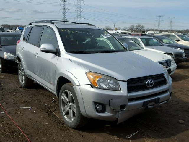 JTMRF4DVXB5044144 - 2011 TOYOTA RAV4 SPORT SILVER photo 1