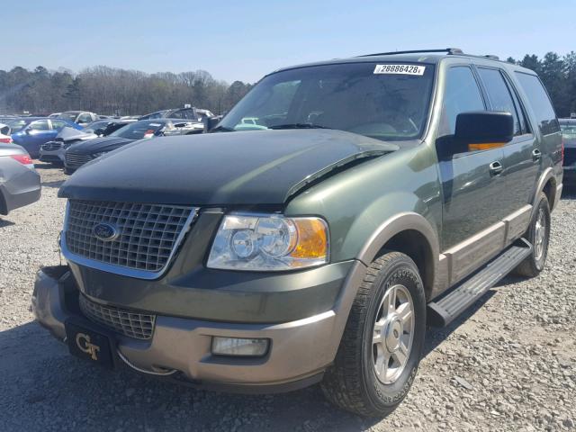 1FMRU17WX3LA69806 - 2003 FORD EXPEDITION GREEN photo 2