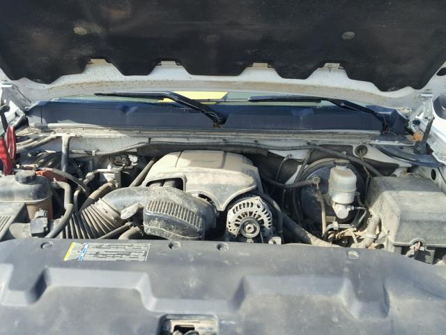 1GCSKTE34AZ153470 - 2010 CHEVROLET SILVERADO WHITE photo 7