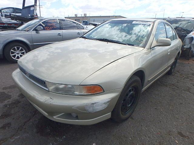 4A3AA46G11E156742 - 2001 MITSUBISHI GALANT ES GOLD photo 2