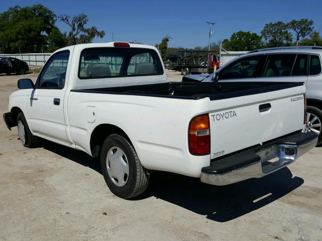 4TANL42N3WZ051456 - 1998 TOYOTA TACOMA WHITE photo 3