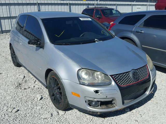 WVWEV71K57W101476 - 2007 VOLKSWAGEN NEW GTI SILVER photo 1