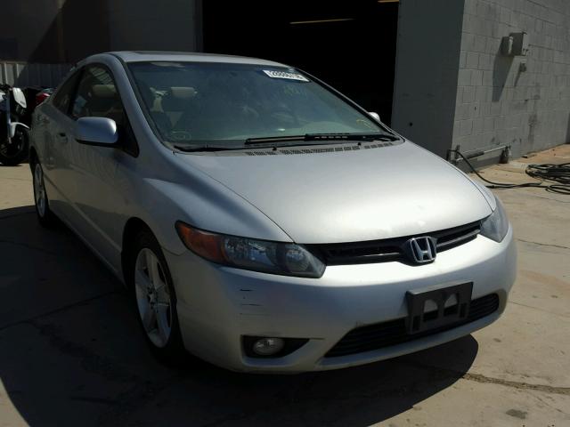 2HGFG12877H523957 - 2007 HONDA CIVIC EX ვერცხლისფერი ფოტო 1