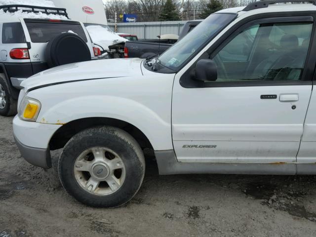 1FMZU77E41UB99386 - 2001 FORD EXPLORER S WHITE photo 9