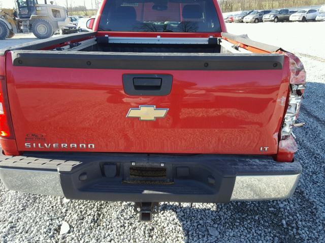 1GCEK14J48Z250664 - 2008 CHEVROLET SILVERADO RED photo 6