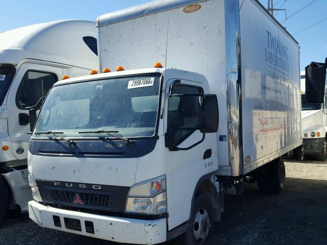 JL6BBG1S56K002598 - 2006 MITSUBISHI FUSO TRUCK OF FE 84D WHITE photo 2