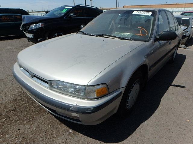 JHMCB7652LC020402 - 1990 HONDA ACCORD LX SILVER photo 2