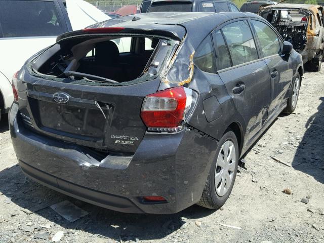 JF1GPAA66G8263131 - 2016 SUBARU IMPREZA GRAY photo 4