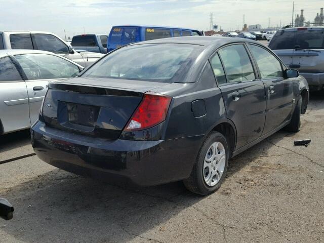 1G8AJ52F84Z129941 - 2004 SATURN ION LEVEL BLACK photo 4