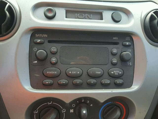 1G8AJ52F84Z129941 - 2004 SATURN ION LEVEL 黑色 照片 9