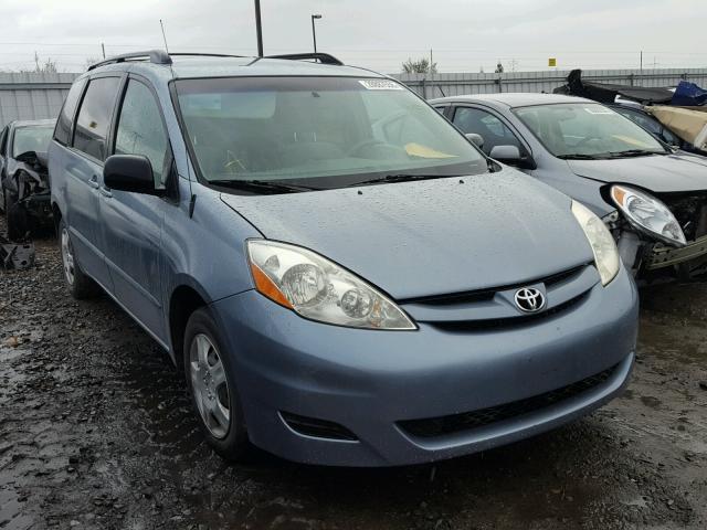 5TDZK23C78S148772 - 2008 TOYOTA SIENNA CE BLUE photo 1