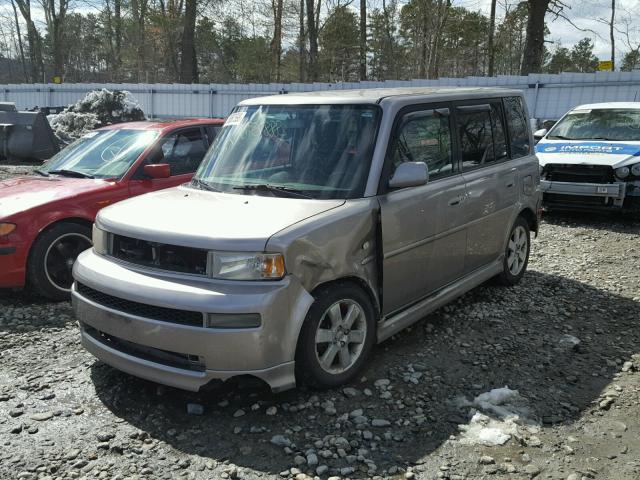 JTLKT324450177874 - 2005 TOYOTA SCION XB 灰色 照片 2