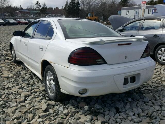 1G2NE52E75M228658 - 2005 PONTIAC GRAND AM S 白色 照片 3