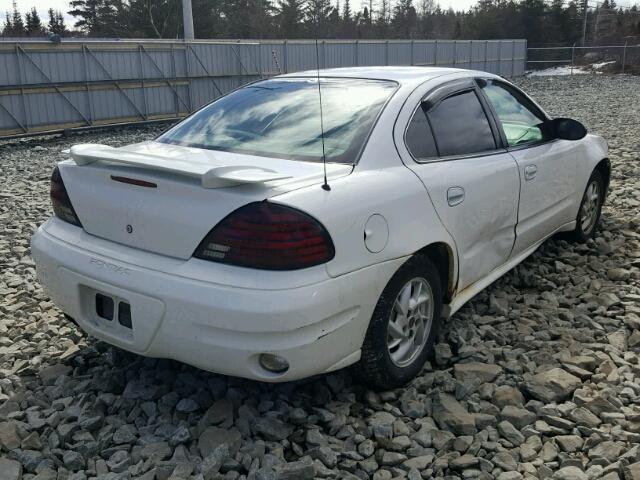 1G2NE52E75M228658 - 2005 PONTIAC GRAND AM S 白色 照片 4