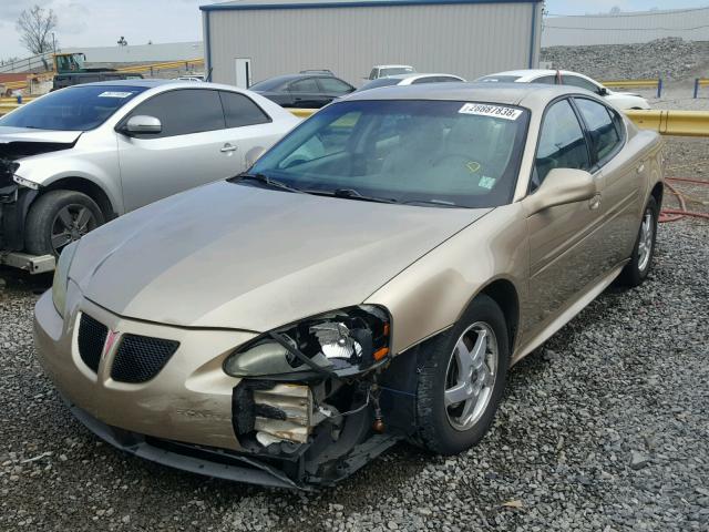 2G2WS522341293813 - 2004 PONTIAC GRAND PRIX GOLD photo 2