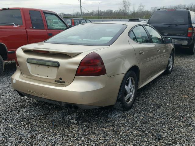 2G2WS522341293813 - 2004 PONTIAC GRAND PRIX GOLD photo 4