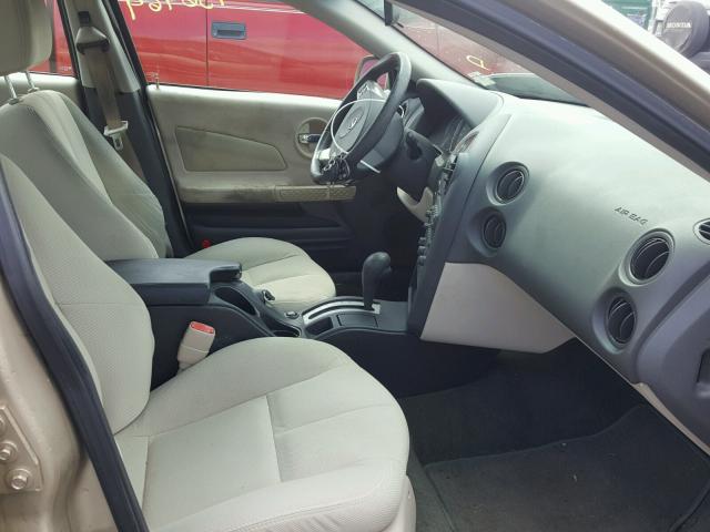 2G2WS522341293813 - 2004 PONTIAC GRAND PRIX GOLD photo 5