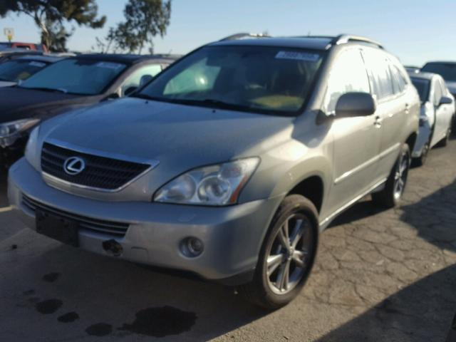 JTJHW31U172026509 - 2007 LEXUS RX 400H SILVER photo 2