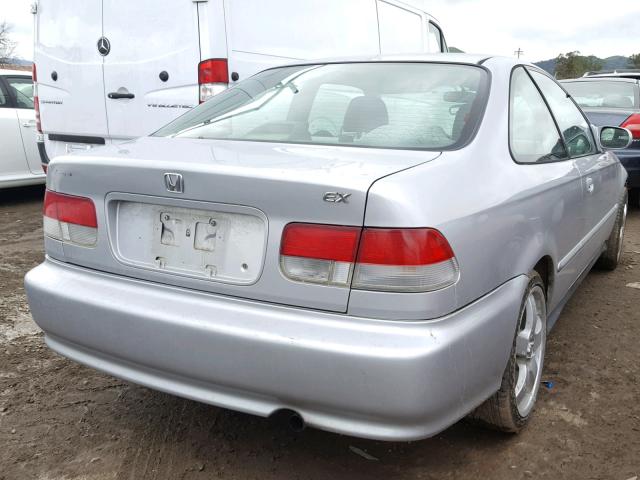1HGEJ8242YL027147 - 2000 HONDA CIVIC EX ვერცხლისფერი ფოტო 4
