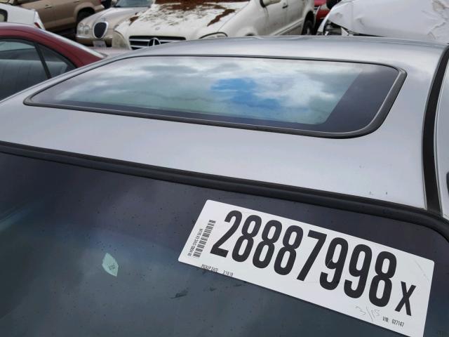 1HGEJ8242YL027147 - 2000 HONDA CIVIC EX ვერცხლისფერი ფოტო 9