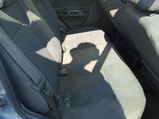 KL1TD66697B756738 - 2007 CHEVROLET AVEO BASE Көк фото 6