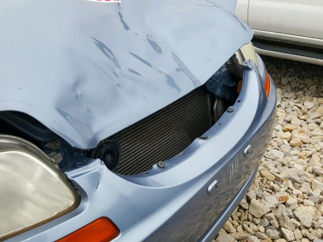 KL1TD66697B756738 - 2007 CHEVROLET AVEO BASE Көк фото 9