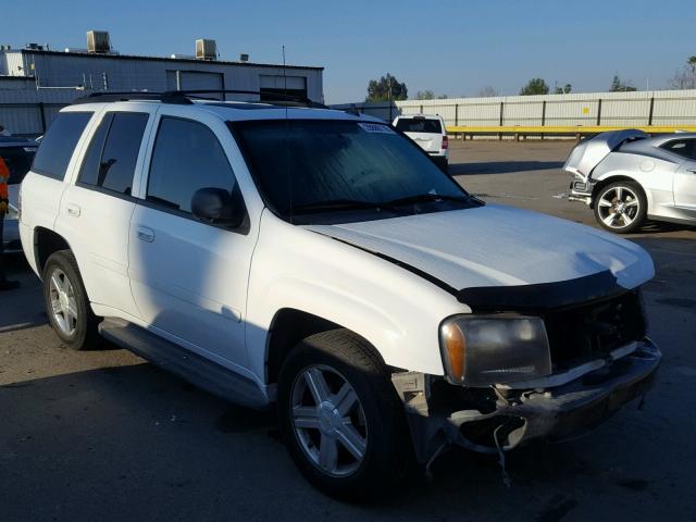 1GNDS13S482136492 - 2008 CHEVROLET TRAILBLAZE WHITE photo 1