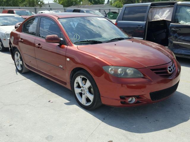 JM1BK323961532183 - 2006 MAZDA 3 S RED photo 1