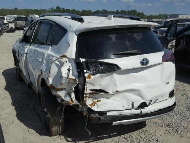 JTMWFREV6GJ064923 - 2016 TOYOTA RAV4 XLE WHITE photo 3