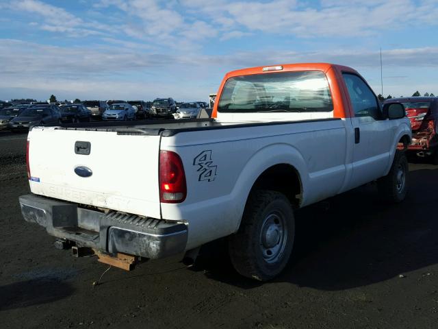 1FTBF2B64EEA43030 - 2014 FORD F250 SUPER WHITE photo 4