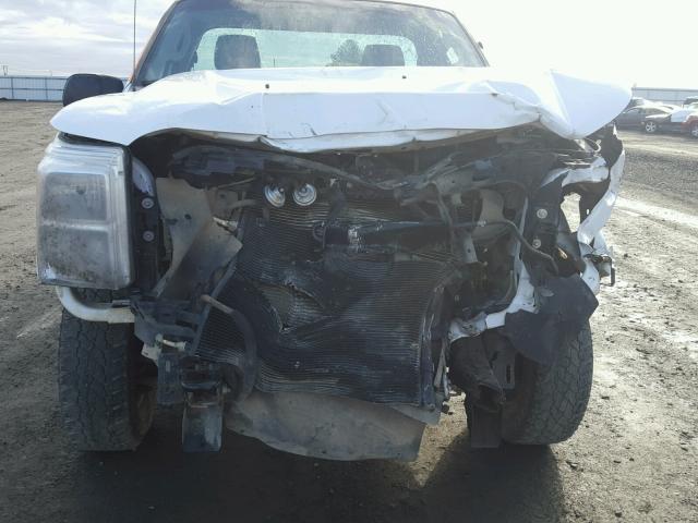 1FTBF2B64EEA43030 - 2014 FORD F250 SUPER WHITE photo 9