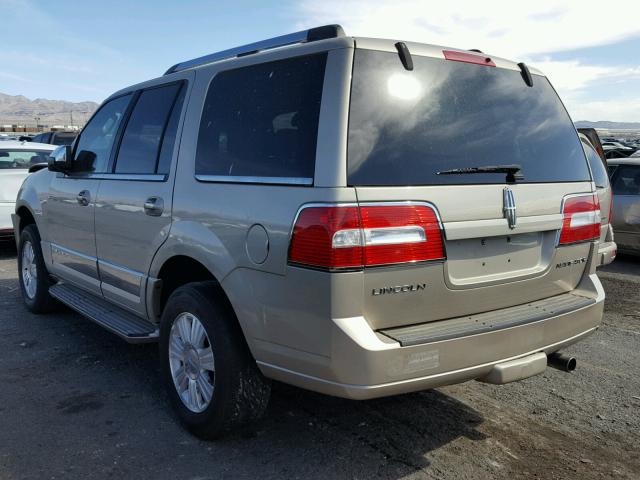 5LMFU27507LJ04646 - 2007 LINCOLN NAVIGATOR GOLD photo 3