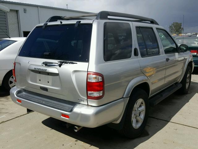 JN8DR09Y53W822427 - 2003 NISSAN PATHFINDER SILVER photo 4