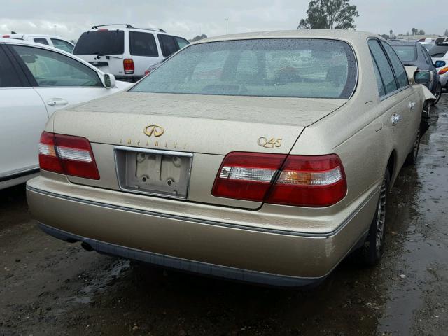 JNKBY31A2WM501921 - 1998 INFINITI Q45 BASE GOLD photo 4