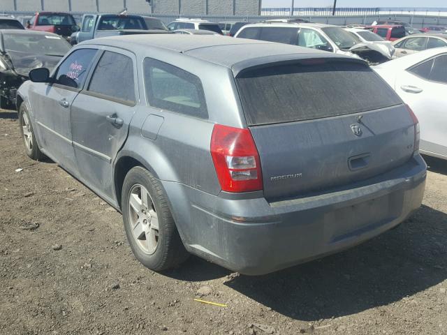 2D4FV47V06H443101 - 2006 DODGE MAGNUM SXT GRAY photo 3