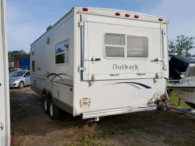 4YTD26R215G914462 - 2005 CABIN TRAILER OUTBACK WHITE photo 3