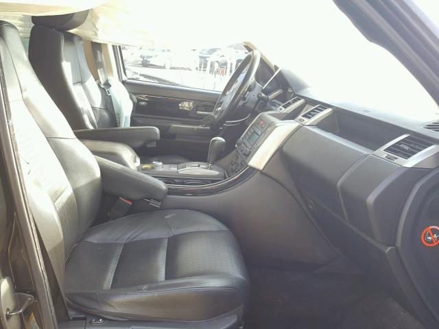 SALSH23457A983332 - 2007 LAND ROVER RANGE ROVE BLACK photo 5